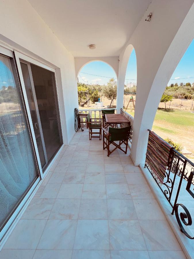 ChalkísMagic House At Halkida 1M From The Beach!アパートメント エクステリア 写真